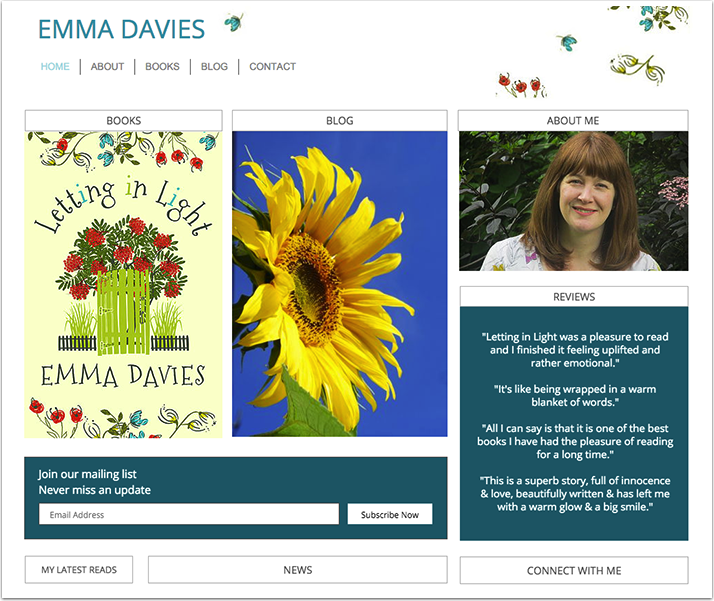 Websites of authors Websites of authors picture