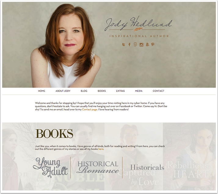 author information websites