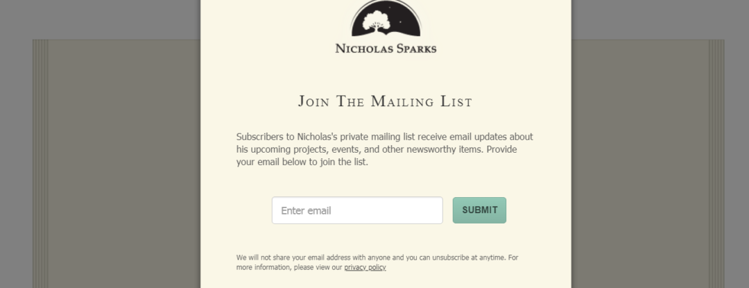 Gay mailing list